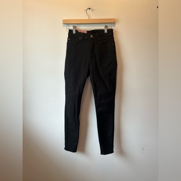Acne Studios Bla Konst Black Peg Jeans 25x30 - Picture 6 of 13